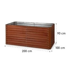 Terrabox 200x100x90 Cm Hochbeet Rosteffekt -Blumfeldt Verkaufsgeschäft 10036159 yy 0008 logo