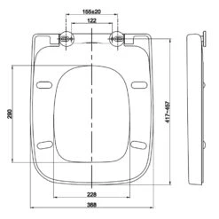 [Gebraucht] Lamera Toilettendeckel -Blumfeldt Verkaufsgeschäft 10036245 yy 0008 logo 1