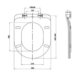 [Gebraucht] Aliano Toilettendeckel -Blumfeldt Verkaufsgeschäft 10036246 yy 0008 logo