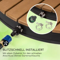 [Wiederverpackt] Sumatra Breeze Round Gartendusche -Blumfeldt Verkaufsgeschäft 10036437 de 0005 usp 1