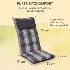 [Wiederverpackt] Sylt Polsterauflage Hochlehner -Blumfeldt Verkaufsgeschäft 10037223 de 0005 usp