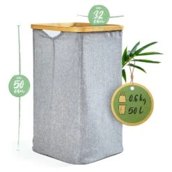 [Wiederverpackt] Wäschekorb Eckig -Blumfeldt Verkaufsgeschäft 10037999 yy 0008 logo 2