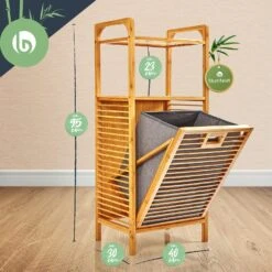 [Gebraucht] 2-in-1 Standregal -Blumfeldt Verkaufsgeschäft 10038135 yy 0008 logo 1