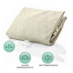 [Wiederverpackt] Rechteckiges Sonnensegel 3x5 M -Blumfeldt Verkaufsgeschäft 10038142 de 0005 logo 1