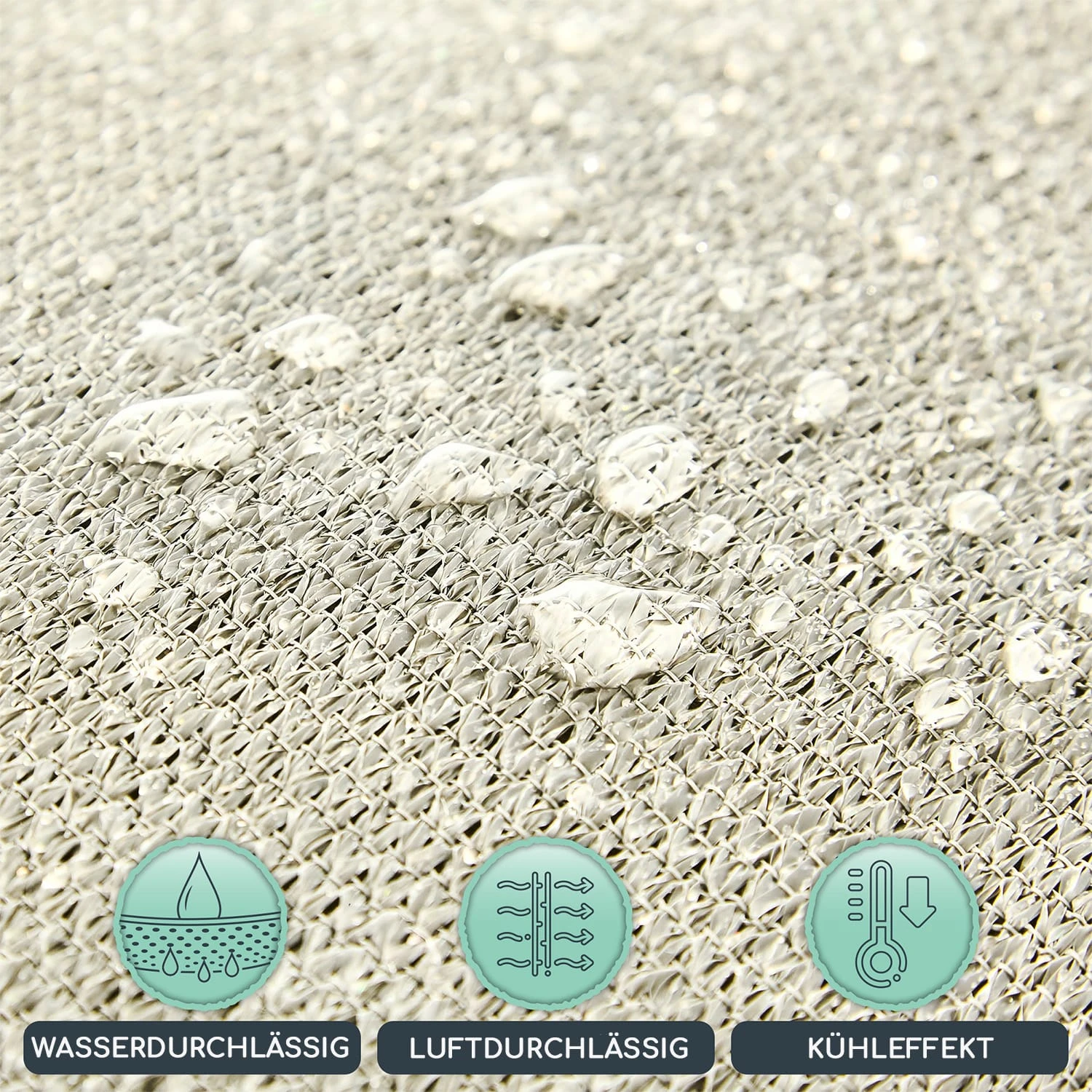 Rechteckiges Sonnensegel 4x4 M 5 Rechteckiges Sonnensegel 4x4 M – Bild 3