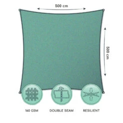 Quadratisches Sonnensegel 5x5 M -Blumfeldt Verkaufsgeschäft 10038185 uk 0006 logo