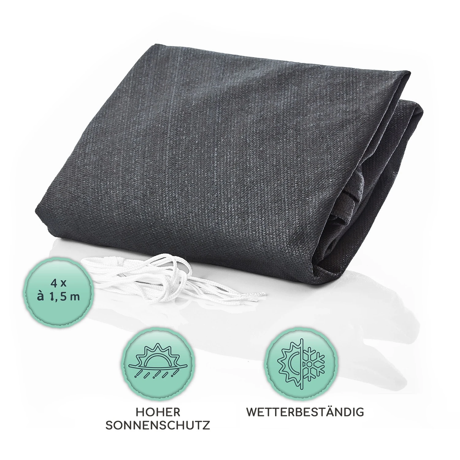 Rechteckiges Sonnensegel 2 X 3 M 7 Rechteckiges Sonnensegel 2 X 3 M – Bild 5