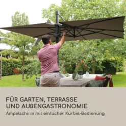 [Wiederverpackt] Saint-Tropez Ampelschirm -Blumfeldt Verkaufsgeschäft 10038317 de 0002 logo