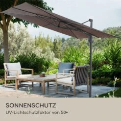 [Wiederverpackt] Saint-Tropez Ampelschirm -Blumfeldt Verkaufsgeschäft 10038317 de 0005 logo