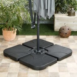 [Gebraucht] Limousin Sonnenschirmständer-Gewichte 80 Kg -Blumfeldt Verkaufsgeschäft 10038526 yy 0002 logo 1