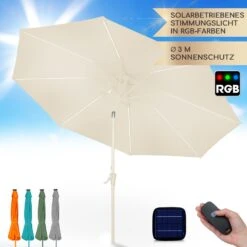 [Gebraucht] Blumfeldt Calais Sonnenschirm LED