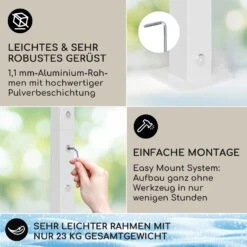 [Gebraucht] Blumfeldt La Rochelle Gazebo Schrägdach UV 50 -Blumfeldt Verkaufsgeschäft 10040100 de 0003 logo