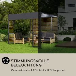 [Gebraucht] Valence Gazebo 3x3 M -Blumfeldt Verkaufsgeschäft 10040112 de 0004 logo