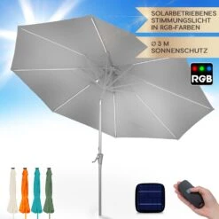 [Wiederverpackt] Blumfeldt Calais Sonnenschirm LED