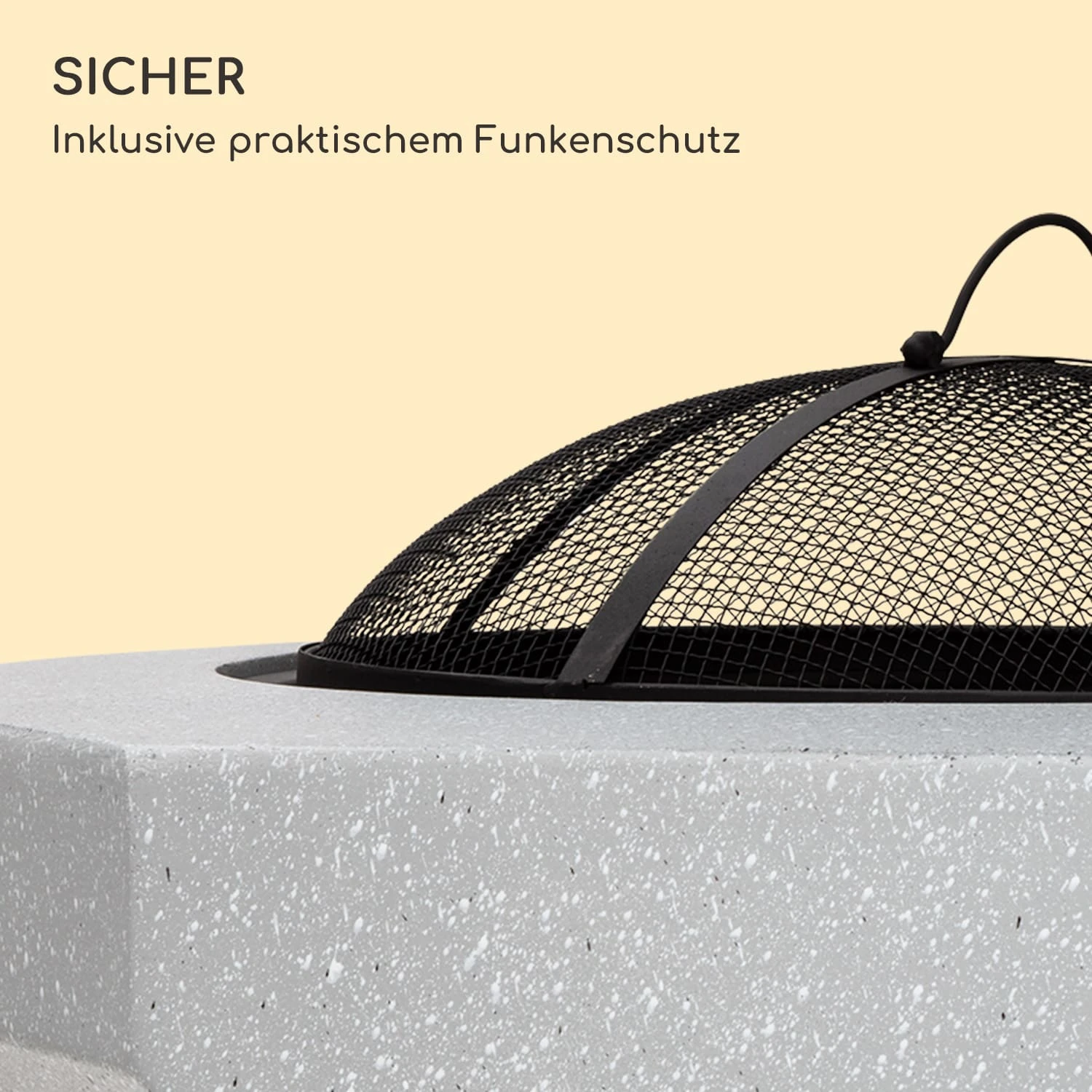 Blumfeldt Diamond Feuerschale Mit Grill 6 Blumfeldt Diamond Feuerschale Mit Grill – Bild 4