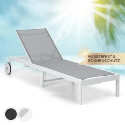 [Wiederverpackt] Lucca Lounger Liegestuhl