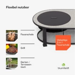 [Gebraucht] Merano Circolo L | 3-in-1-Feuerschale Und Feuertisch -Blumfeldt Verkaufsgeschäft 10041257 de 0003 usp