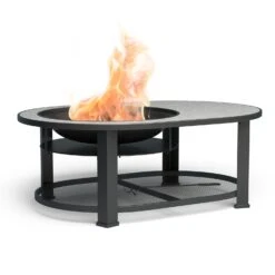 [Gebraucht] Merano Circolo L | 3-in-1-Feuerschale Und Feuertisch