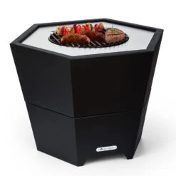 [Gebraucht] Hekla 2-in-1-Feuerschale Mit Grill 60 Cm Durchmesser