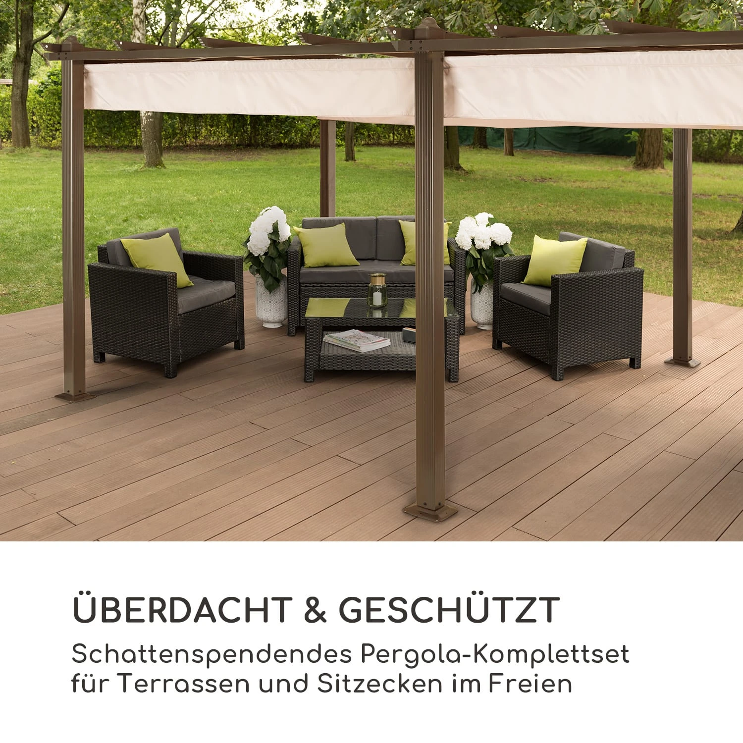 Pantheon Rust Pergola 3x6 4 Pantheon Rust Pergola 3x6 – Bild 2