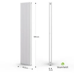 [Gebraucht] Tallheo 41 X 180 Cm Heizkörper -Blumfeldt Verkaufsgeschäft 10045412 yy 0011 dimensions