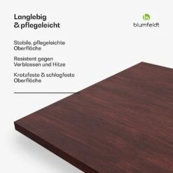 [Wiederverpackt] Bearsdon Tischplatte 200 X 100 Cm -Blumfeldt Verkaufsgeschäft 10045739 de 0003 usp