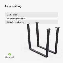 [Gebraucht] Ayr Table Legs Tischbeine -Blumfeldt Verkaufsgeschäft 10045741 de 0006 usp