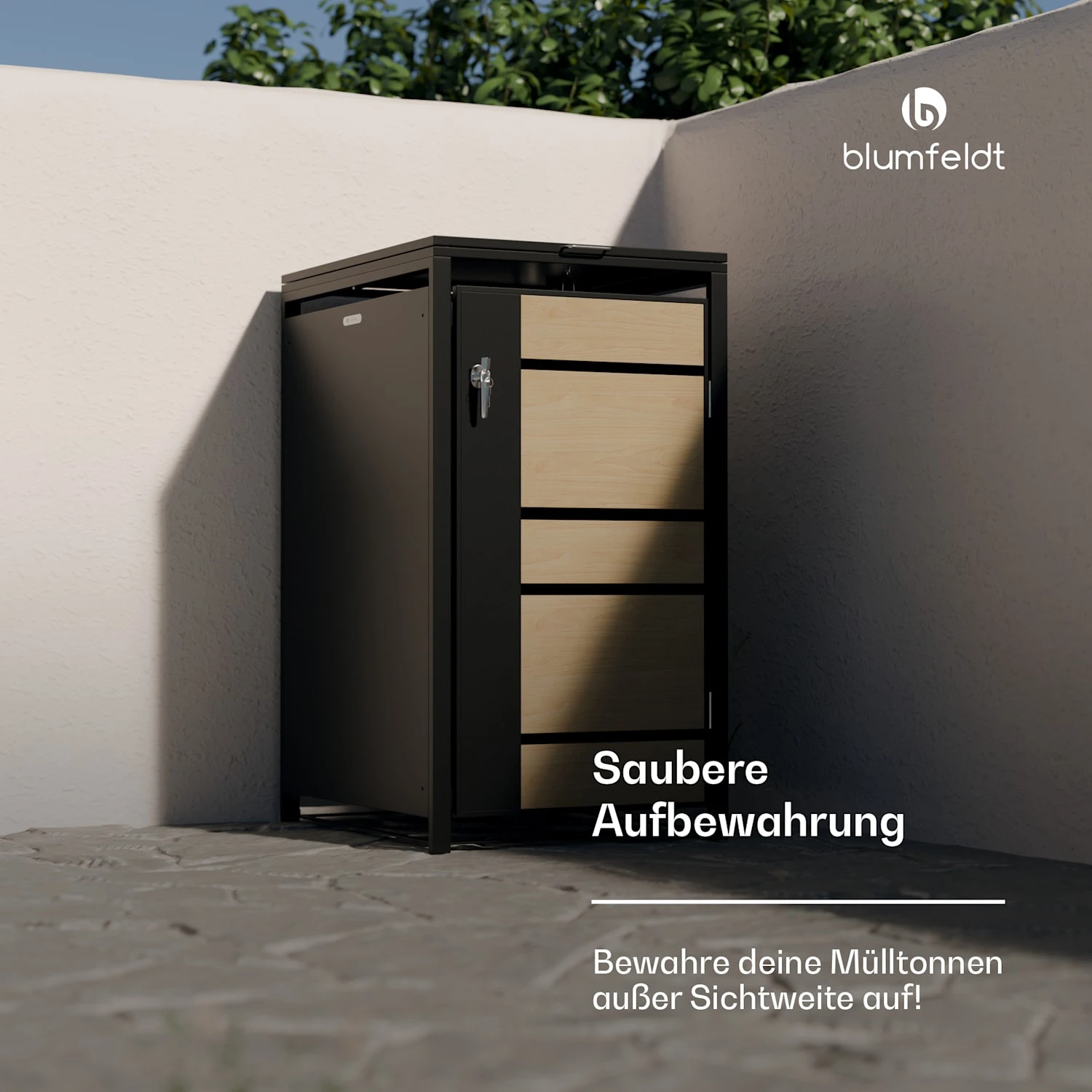 BinSafe Mülltonnenbox 1 Tonne 8 BinSafe Mülltonnenbox 1 Tonne – Bild 6