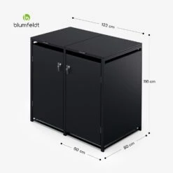 BinSafe Mülltonnenbox 2 Tonnen -Blumfeldt Verkaufsgeschäft 10045946 yy 0011 dimensions