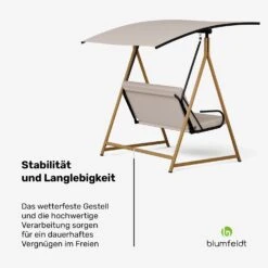 ZenGrove Hollywoodschaukel 2-Sitzer -Blumfeldt Verkaufsgeschäft 10045985 de 0007 usp