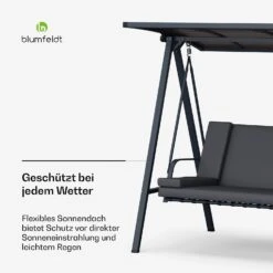 LuxeLounge Hollywoodschaukel 3-Sitzer -Blumfeldt Verkaufsgeschäft 10045989 de 0004 usp