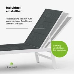 [Wiederverpackt] Lounger Renazzo XXL Liegestuhl -Blumfeldt Verkaufsgeschäft 10045993 de 0007 usp