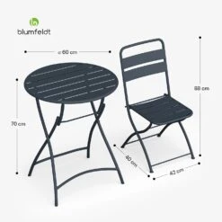 RetroChic Gartenset -Blumfeldt Verkaufsgeschäft 10046001 yy 0011 dimensions