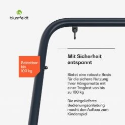 [Gebraucht] Gestell Für Hängematte SwayStation Balance -Blumfeldt Verkaufsgeschäft 10046007 de 0006 usp