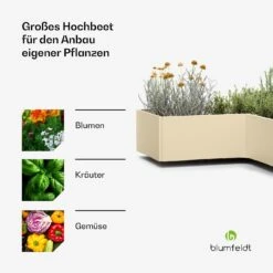 Versagrow Hochbeet Metall Mit 8 Modulen 13 Versagrow Hochbeet Metall Mit 8 Modulen -Blumfeldt Verkaufsgeschäft 10046028 de 0004 usp 1