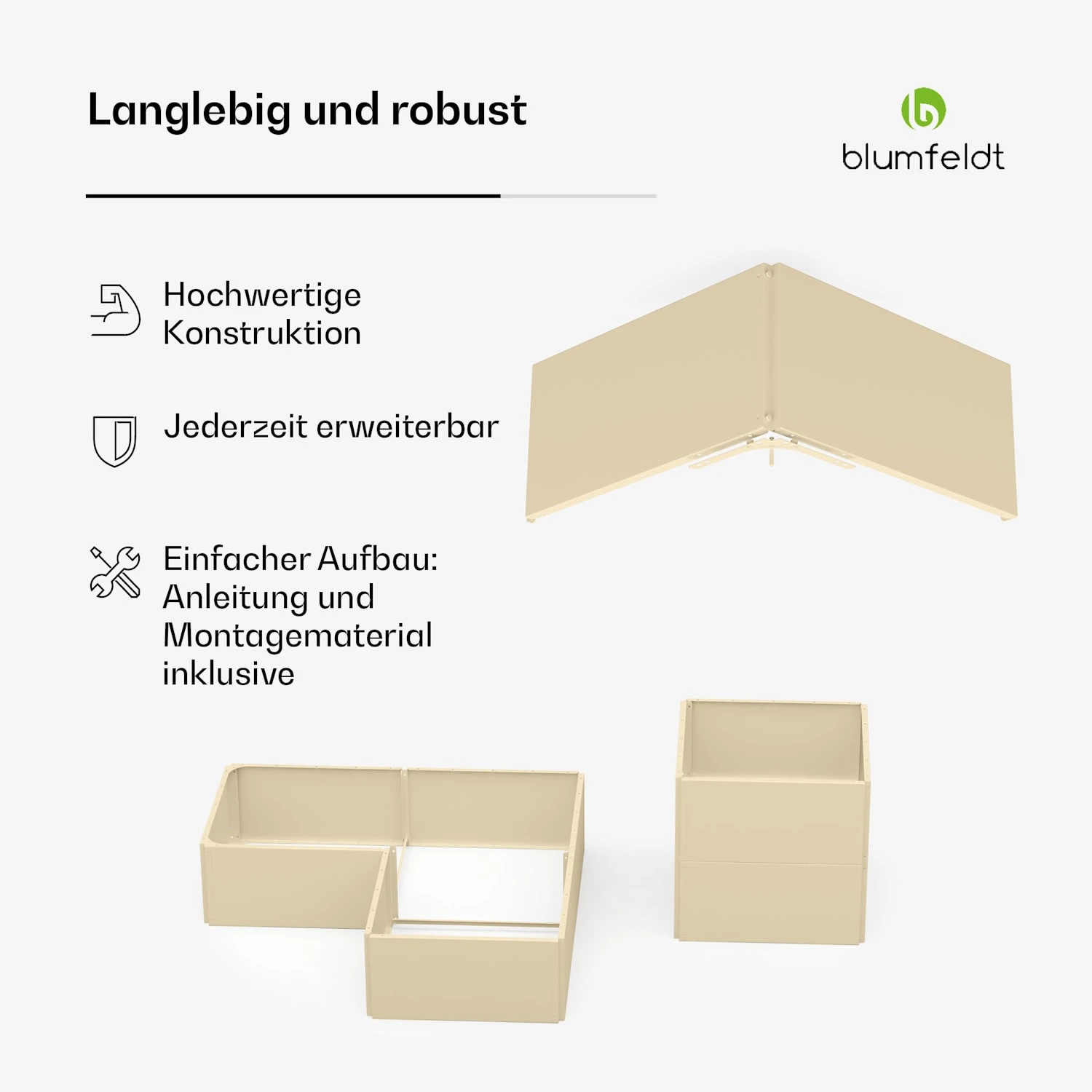 Versagrow Hochbeet Metall Mit 8 Modulen 8 Versagrow Hochbeet Metall Mit 8 Modulen – Bild 6