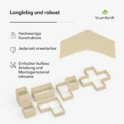 [Wiederverpackt] Versagrow Hochbeet Metall Mit 12 Modulen -Blumfeldt Verkaufsgeschäft 10046030 de 0006 usp 2