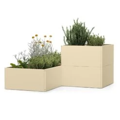 [Wiederverpackt] Versagrow Hochbeet Metall Mit 12 Modulen