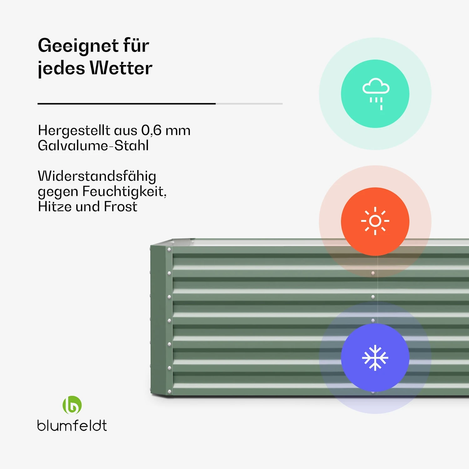 Terrabox 180x90x60 Cm Hochbeet Grün 4 Terrabox 180x90x60 Cm Hochbeet Grün – Bild 2