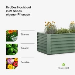 Terrabox 180x90x60 Cm Hochbeet Grün 12 Terrabox 180x90x60 Cm Hochbeet Grün -Blumfeldt Verkaufsgeschäft 10046036 de 0004 usp