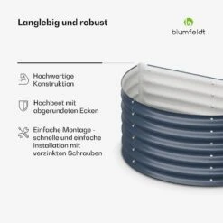 Curvbox 105x60x43 Cm Hochbeet Anthrazit 14 Curvbox 105x60x43 Cm Hochbeet Anthrazit -Blumfeldt Verkaufsgeschäft 10046039 de 0006 usp