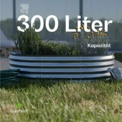 Curvbox 150x60x43 Cm Hochbeet Silber -Blumfeldt Verkaufsgeschäft 10046041 de 0005 usp