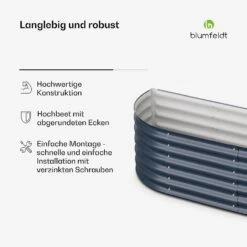 Curvbox 150x60x43 Cm Hochbeet Anthrazit 14 Curvbox 150x60x43 Cm Hochbeet Anthrazit -Blumfeldt Verkaufsgeschäft 10046042 de 0006 usp