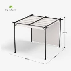 Pantheon Robust Pergola -Blumfeldt Verkaufsgeschäft 10046109 yy 0011 dimensions