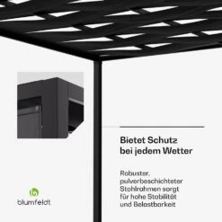 Shade Cove Stoff-Pergola 3x3 15 Shade Cove Stoff-Pergola 3x3 -Blumfeldt Verkaufsgeschäft 10046113 de 0006 usp