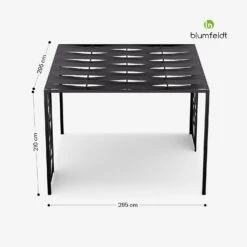 Shade Cove Stoff-Pergola 3x3 17 Shade Cove Stoff-Pergola 3x3 -Blumfeldt Verkaufsgeschäft 10046113 yy 0011 dimensions