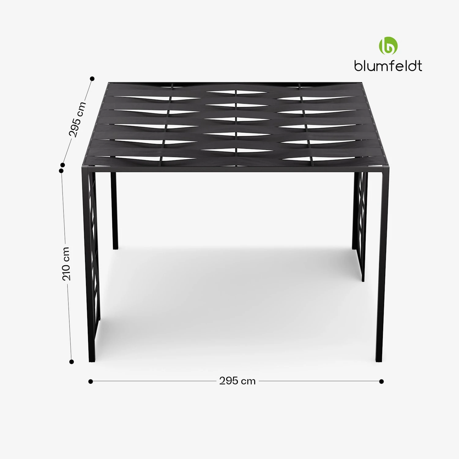 Shade Cove Stoff-Pergola 3x3 10 Shade Cove Stoff-Pergola 3x3 – Bild 8