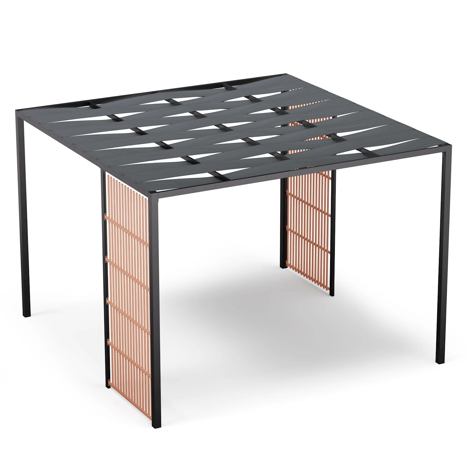 Shade Cove Vert Pergola 3x3 3 Shade Cove Vert Pergola 3x3