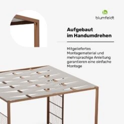 Shade Cove GreenWall Pergola 3x3 -Blumfeldt Verkaufsgeschäft 10046118 de 0005 usp