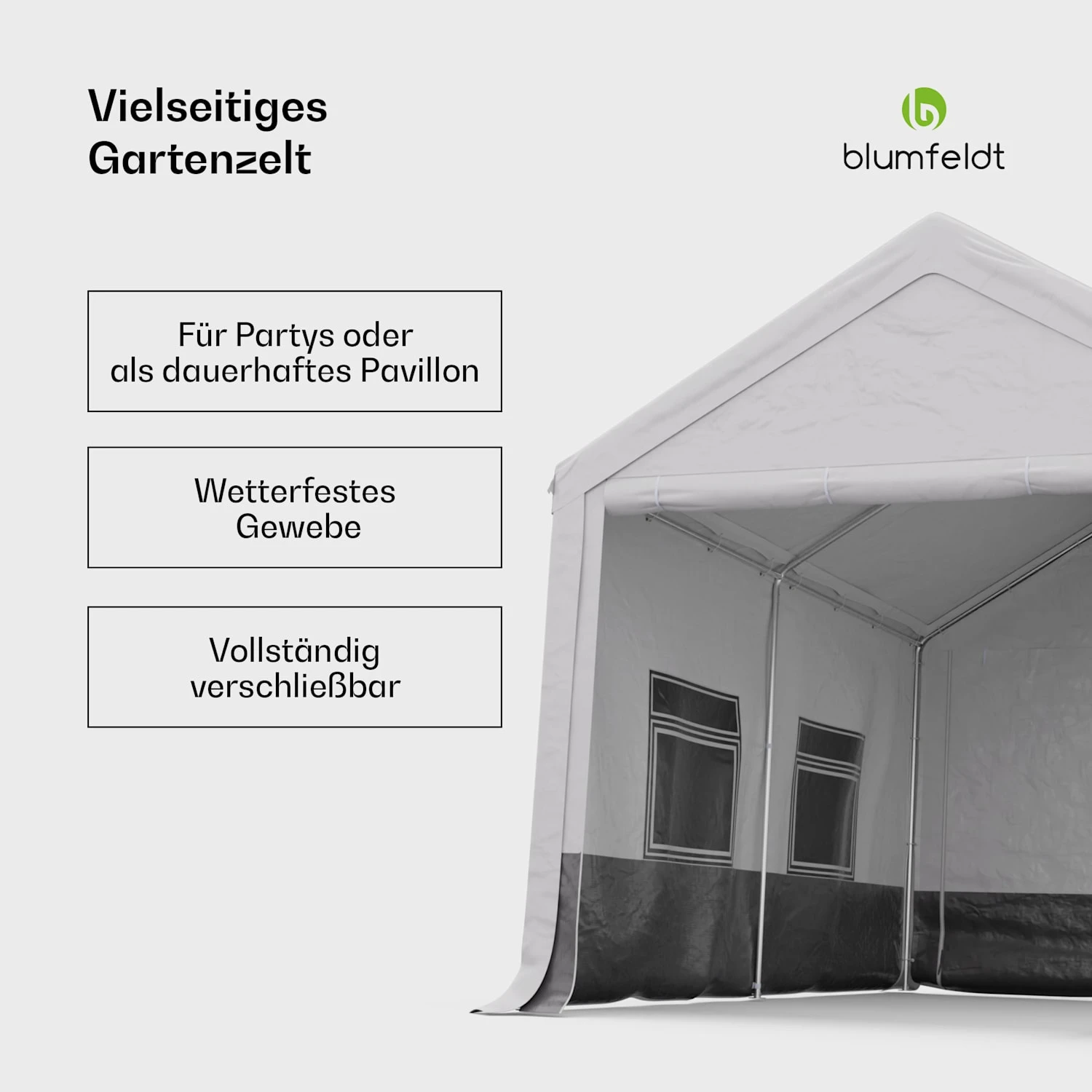 Party Haven Zelt 3x4 M 4 Party Haven Zelt 3x4 M – Bild 2